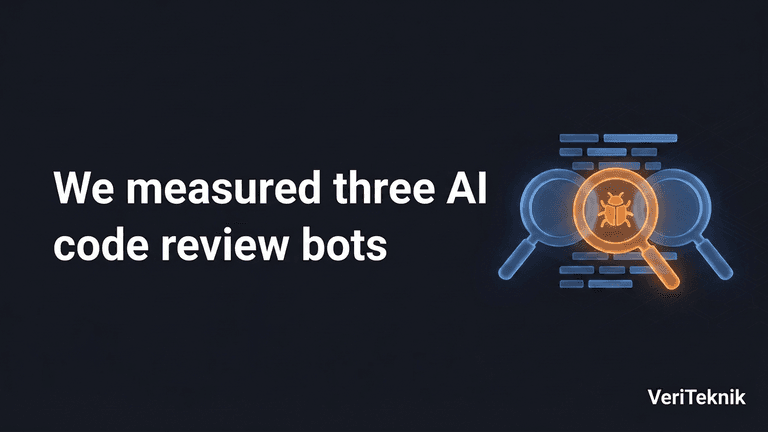 We measured three AI code review bots across 315 pull requests